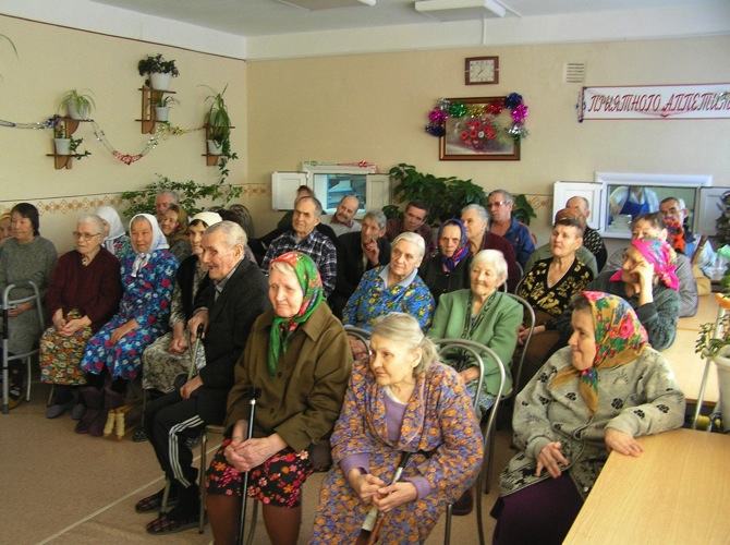 Помощь Дому престарелых в Исетском