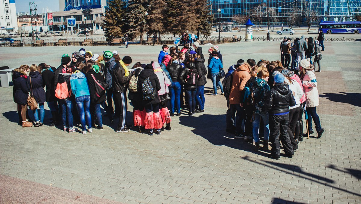 В Тюмени прошел студенческий сити-квест. А потом – фуршет | ВТюмене-ТССС.ру