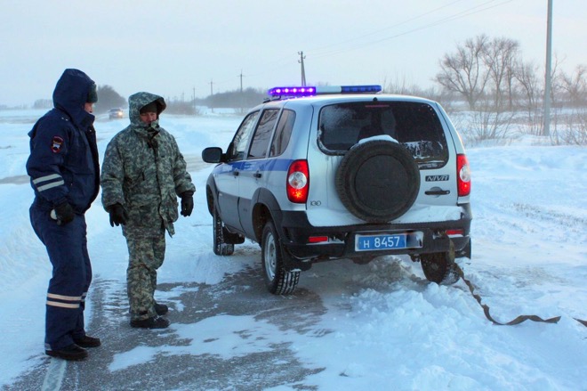 Пурга полиция