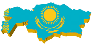 d-map-of-kazakhstan