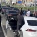 Свадебный кортеж в Тюмени остановили инспекторы: водителей оштрафовали, машины досмотрели